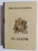 ZA SASÓW - Józef Ignacy Kraszewski 1974
